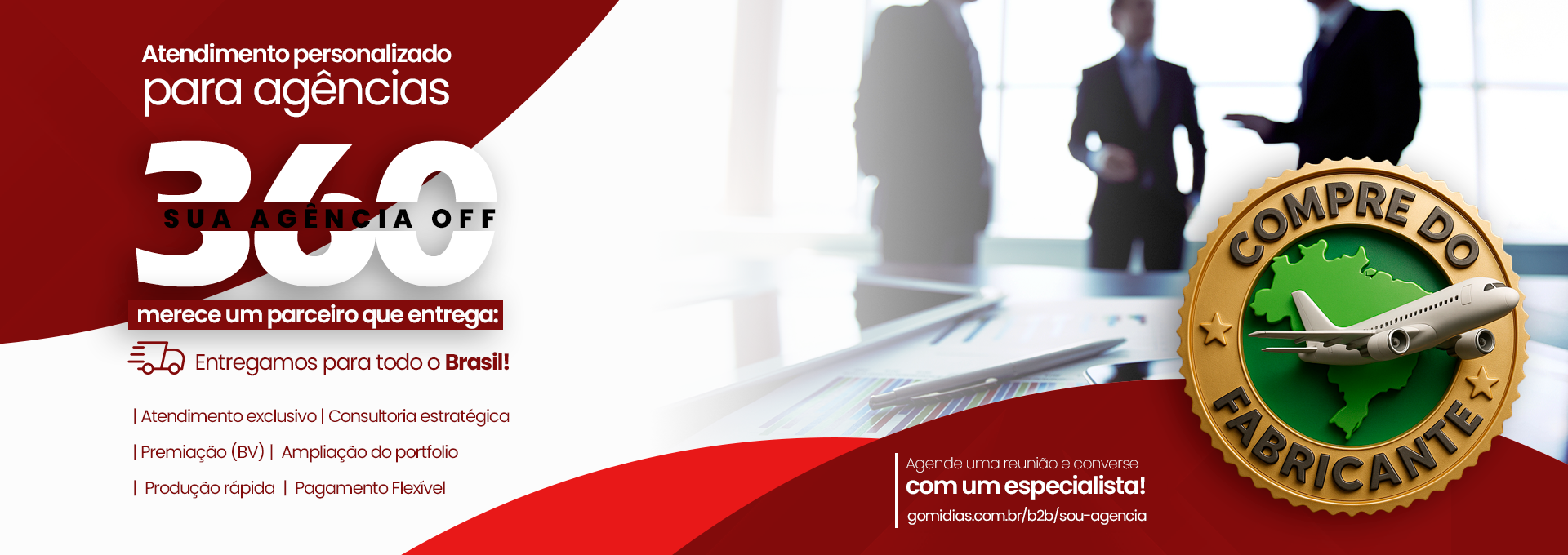 Parceria Agências | Go! Mídias